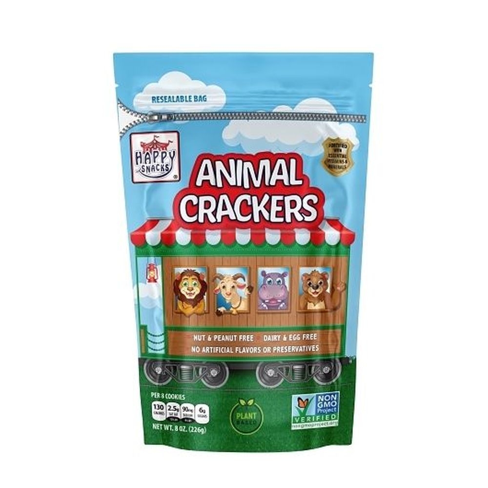Happy Snacks Non GMO Circus Animal Crackers, 3 Ounce -- 6 per case