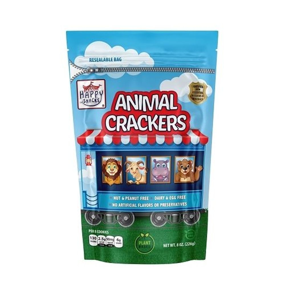 Happy Snacks Circus Animal Crackers, 8 Ounce -- 6 per case