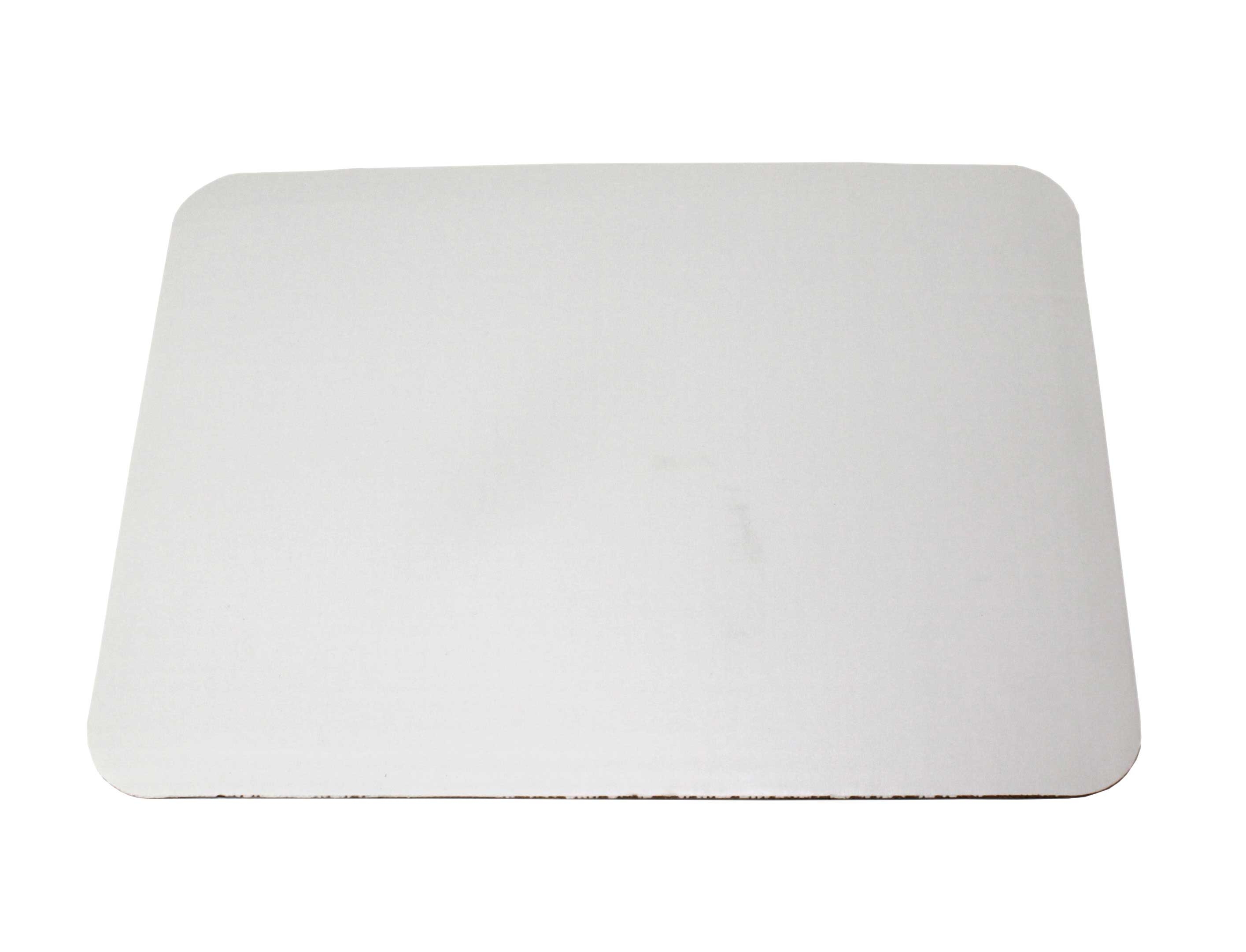 Boxit Single Wall 0.25 Sheet White Grease Resistant Cake Pad -- 100 per case.