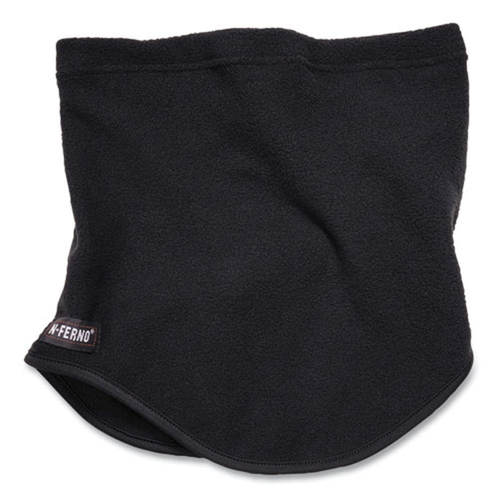ergodyne N-Ferno 6960 Black Fleece Neck Gaiter, One Size Fits Most