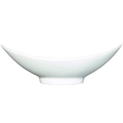 Vertex China Ventana Collection Porcelain White Malibu Bowl, 4 Ounce -- 24 per case.