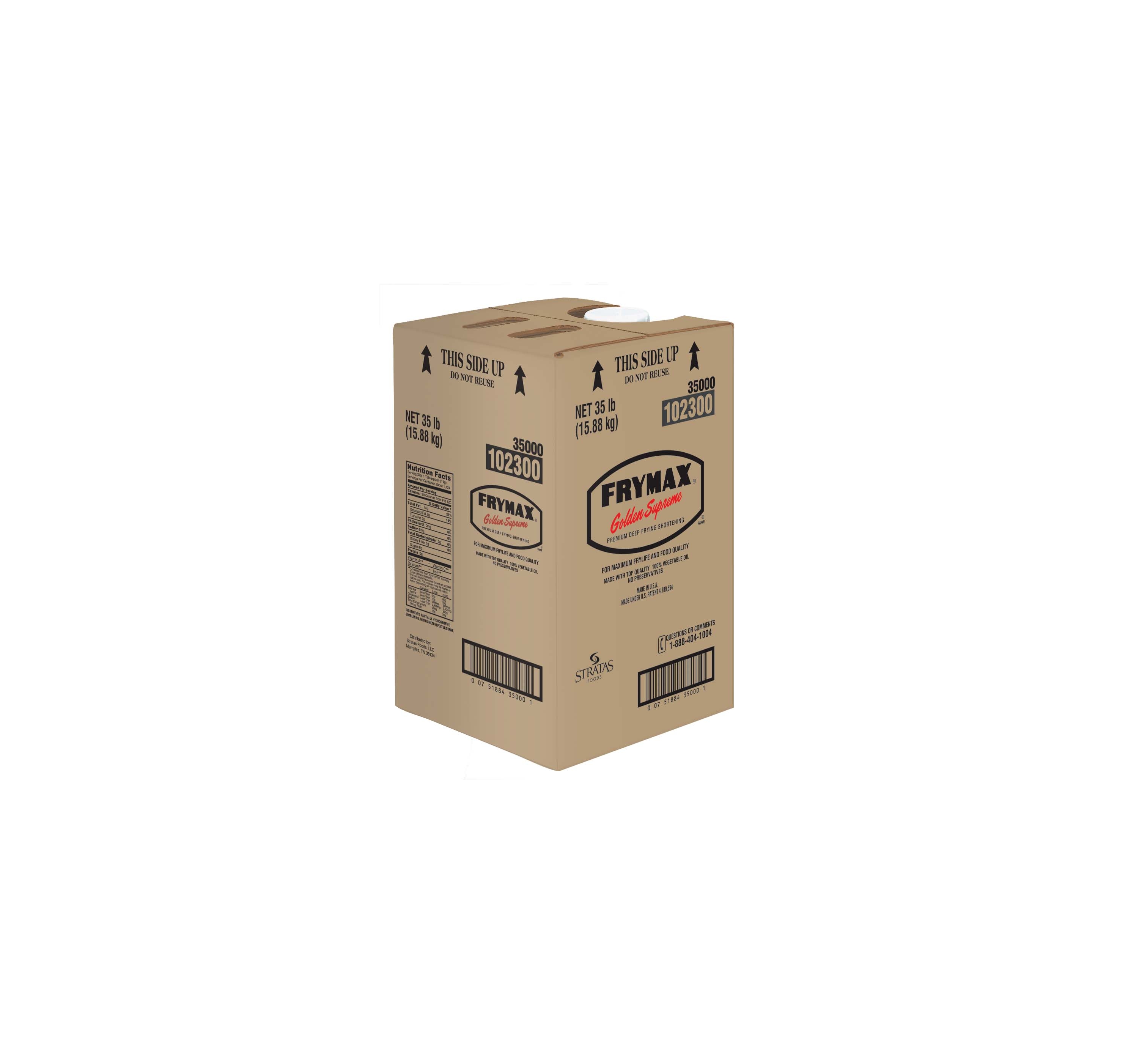 Frymax Oil Golden Supreme, 35 Pound --.