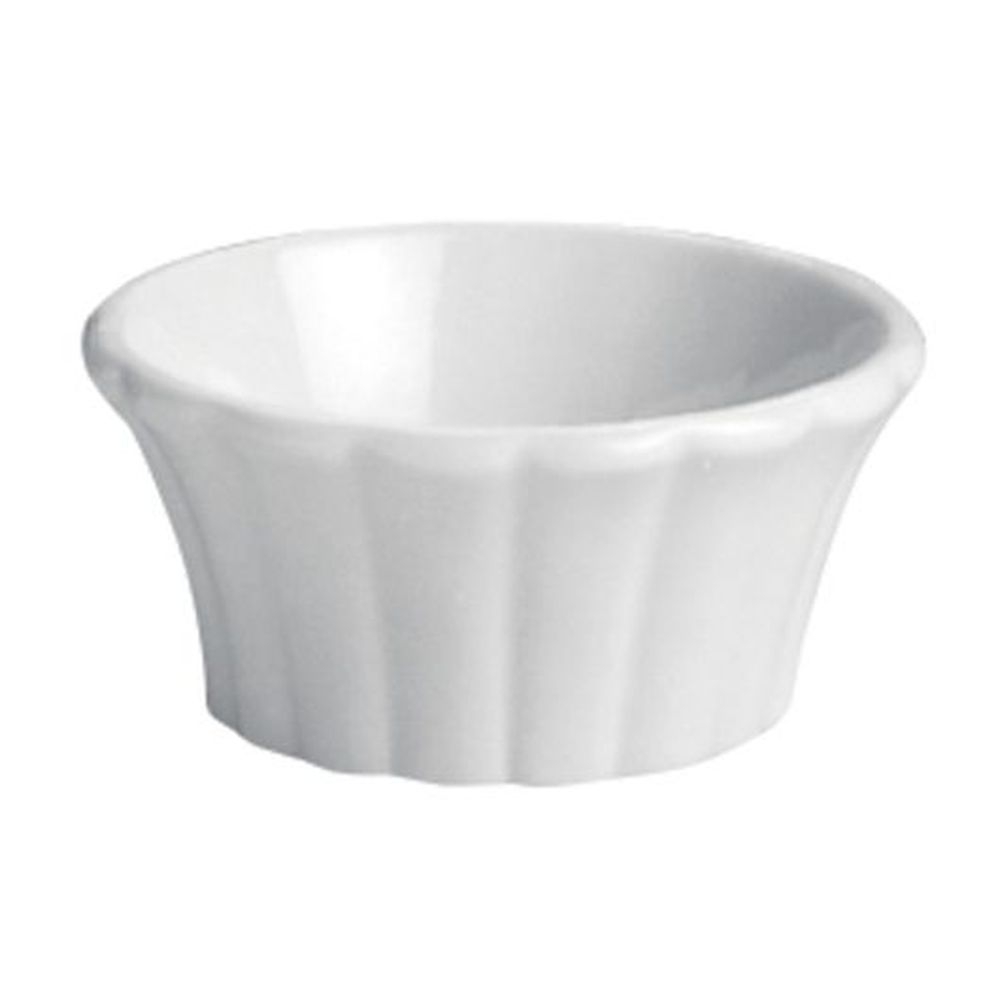 Hall China White Flared Ramekin, 1 Ounce Capacity -- 72 per case