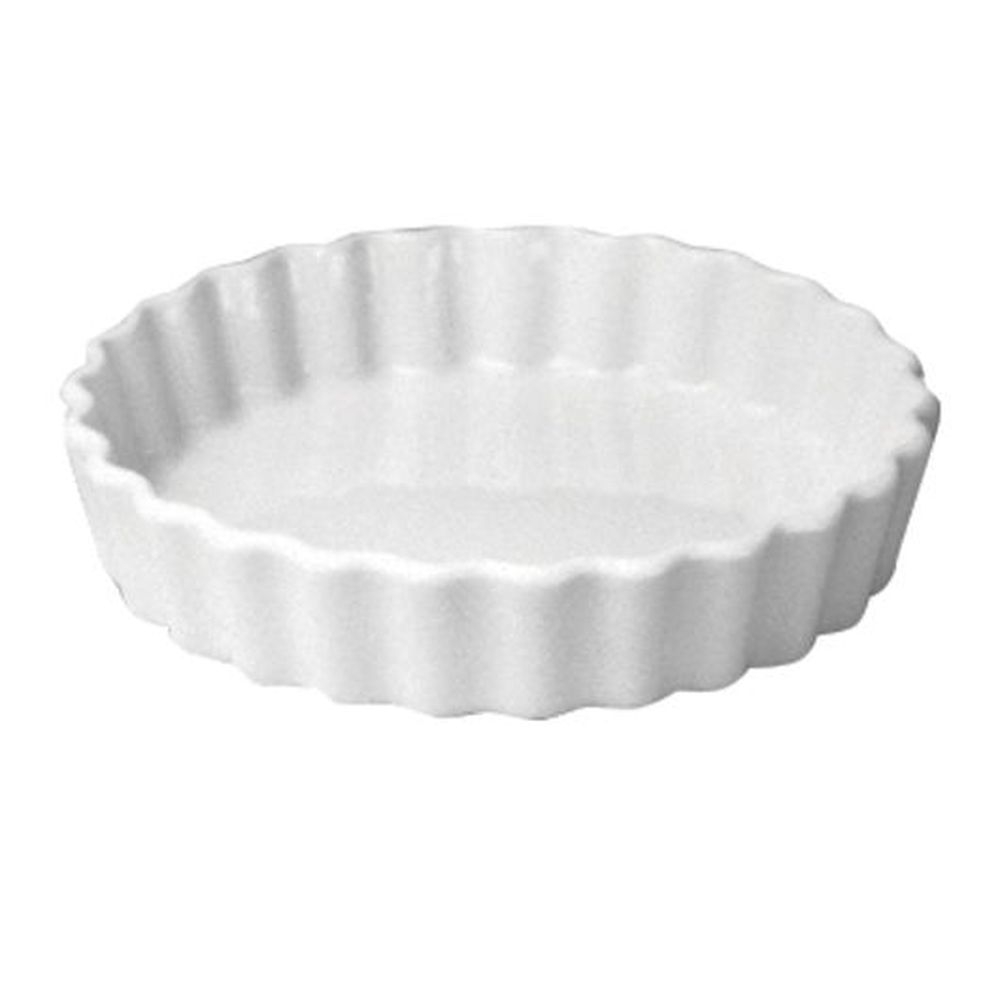 Hall China Bright White Round Souffle Creme Brulee Dish, 5 Ounce Capacity -- 24 per case