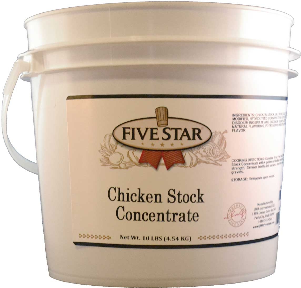 Five Star Clarified Chicken Stock Base, 10 Pound -- 2 per case.