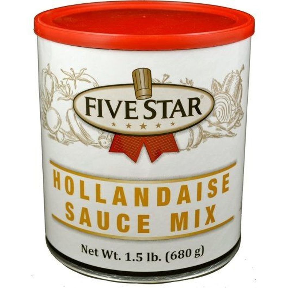 Five Star Foodbase Hollandaise Sauce Mix, 1.5 Pound -- 4 per case