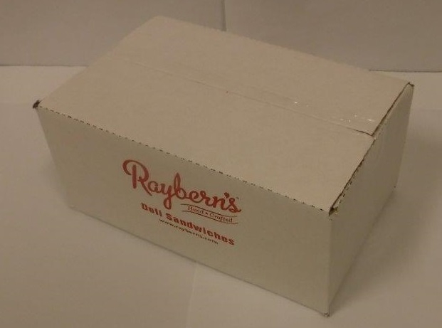 Rayberns Pastrami and Cheese Sandwich - Display -- 8 per case.