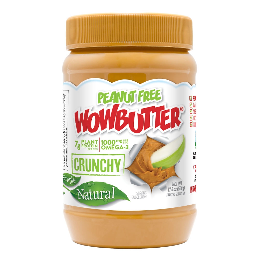 WOWBUTTER Crunchy Butter, 1.1 Pound -- 6 per case