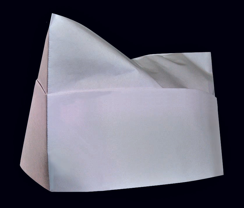 White Crown Overseas Cap -- 10 case -- 100 count.