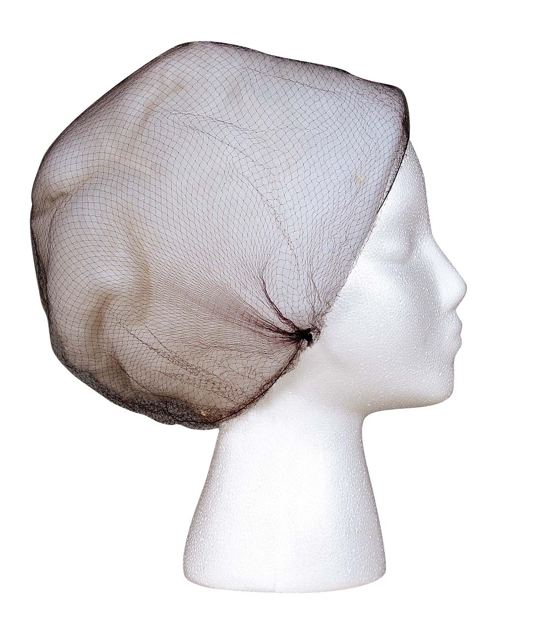 Black Nylon Regular Hairnet -- 10 case -- 144 count.