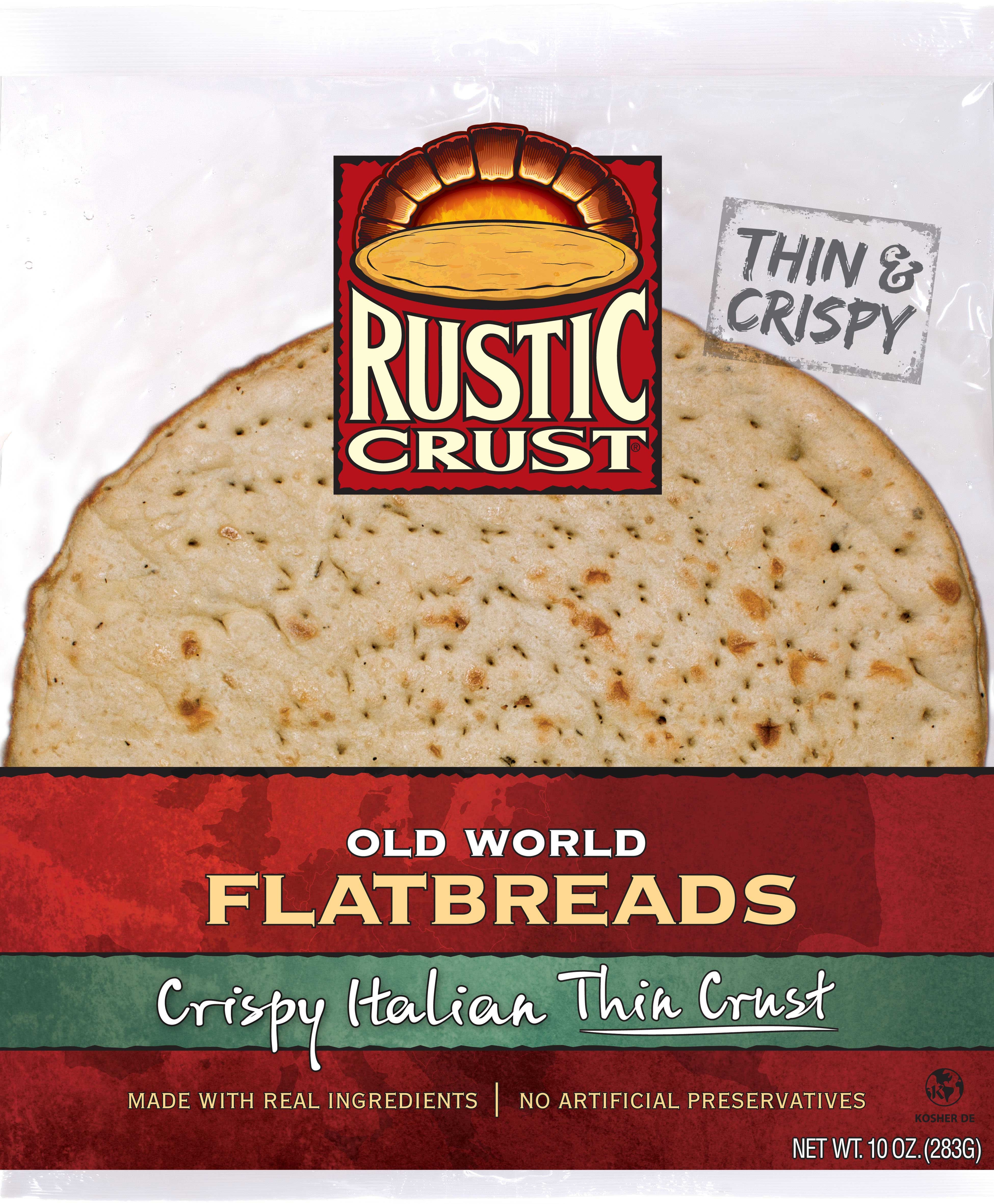 Rustic Crust Thin Crust Crispy Italian Pizza, 12 Inch -- 8 per case