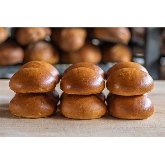 Tom Cat Bakery 4.75 inch Sliced Brioche Burger Bun, 48 Piece