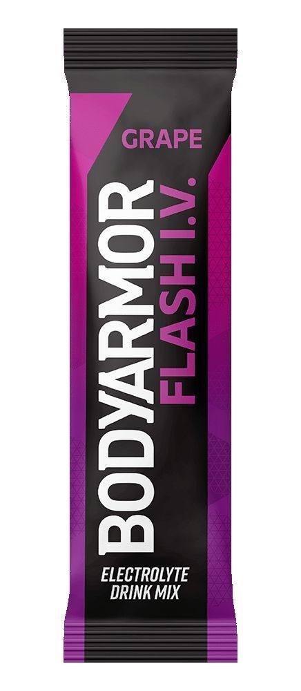 Bodyarmor Flash Iv-Ko Grape Electrolyte Drink Mix, 0.25 Ounce Pouch -- 72 per case