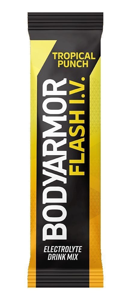 Bodyarmor Flash Iv-Ko Tropical Punch Electrolyte Drink Mix, 0.28 Ounce Pouch -- 72 per case
