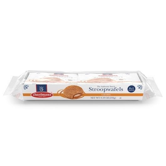 Daelmans Caramel Stroopwafels - Single Tray, 1 Ounce