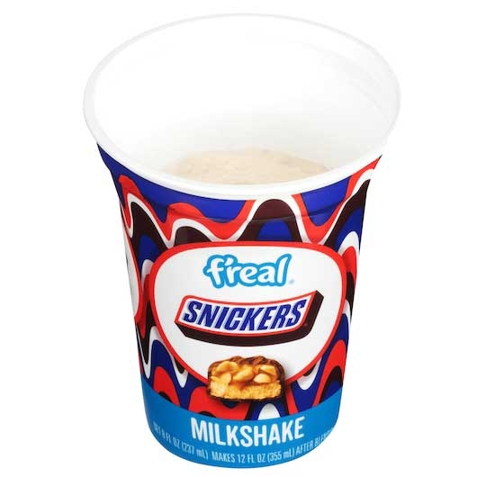Freal Snickers Milkshake, 8 Fluid Ounce -- 12 per case
