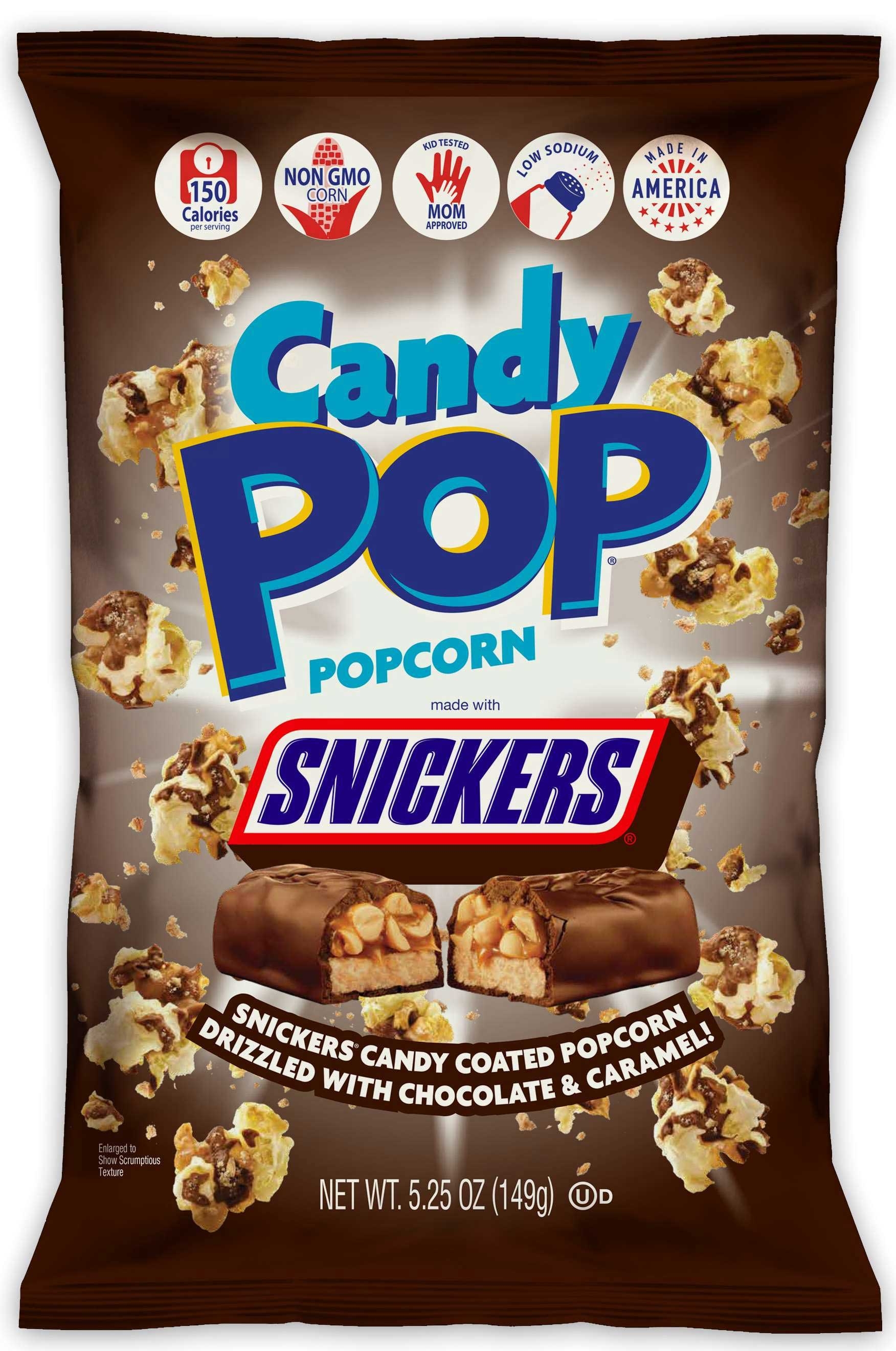 Snaxsational Brands Snickers Butterfinger - Mixed Shipper, 5.25 Ounce -- 48 per case