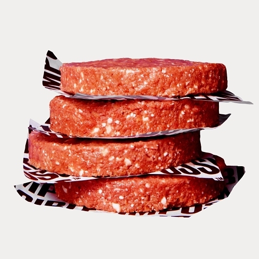 Impossible Plant Based Indulgent Burger Patties, 0.33 Pound -- 32 per case