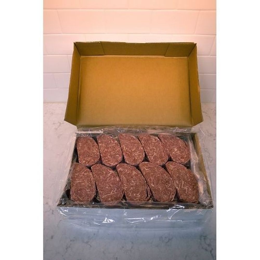 Garys Quicksteak Marinated Corned Beef Philly Steak Puck, 4 Ounce -- 40 per case