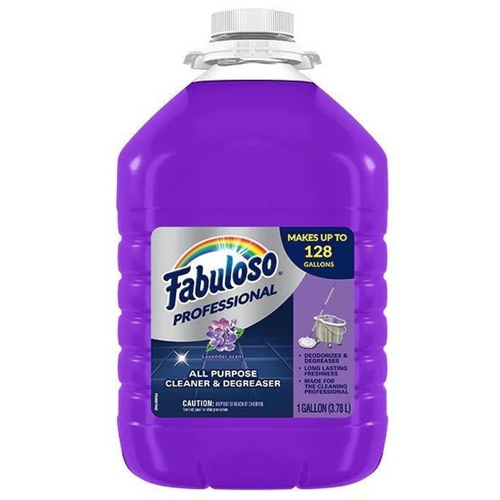 Fabuloso Professional Lavender Scent All Purpose Cleaner and Degreaser, 128 Ounce -- 4 per case