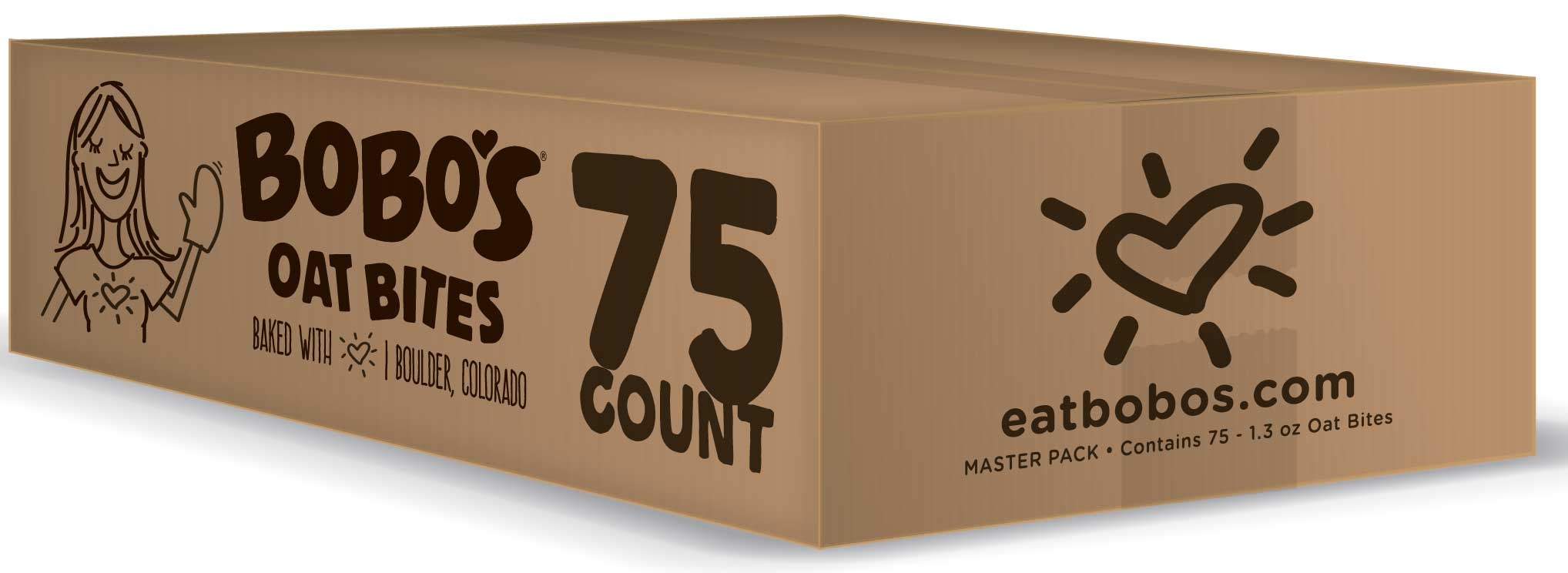 Bobos Oat Bars - Peanut Butter Chocolate Chip, 1.3 Ounce -- 75 per case