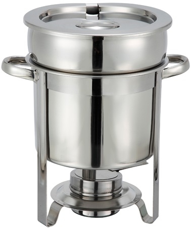 Winco Stainless Steel Soup Warmer, 7 Quart