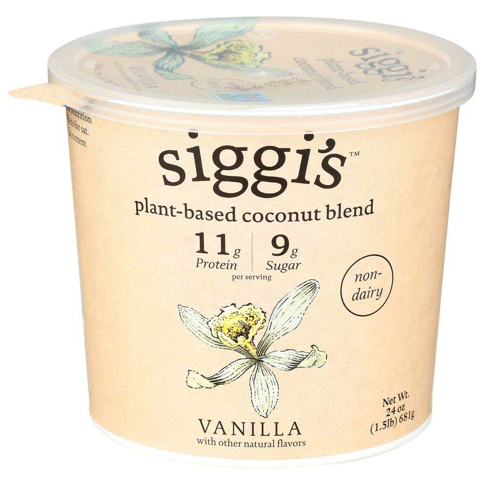Siggis Vanilla Non Dairy Yogurt, 24 Ounce -- 6 per case