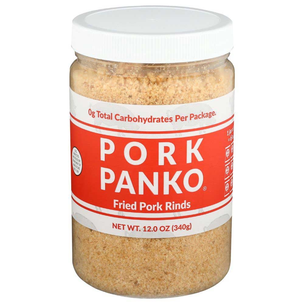 Pork Panko Fried Pork Rind Bread Crumbs, 12 Ounce -- 6 per case