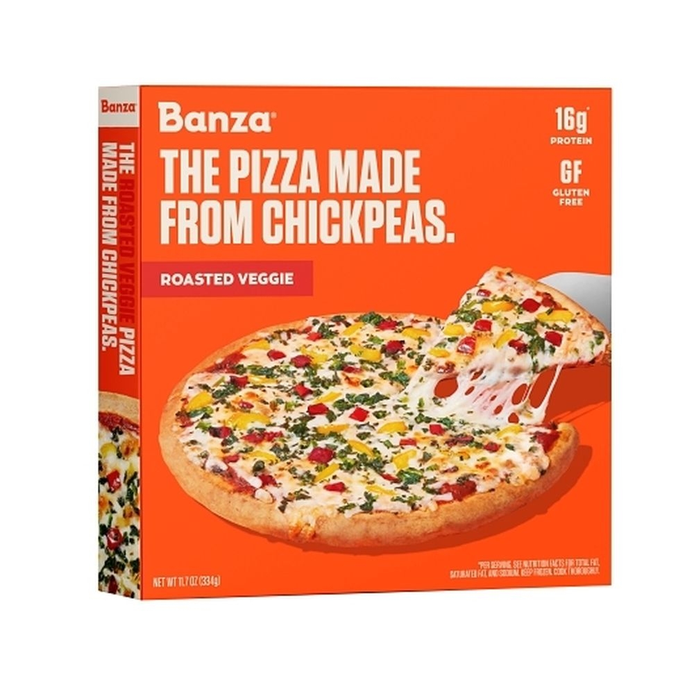 Banza Roasted Veggie Chickpea Pizza, 11.7 Ounce -- 8 per case
