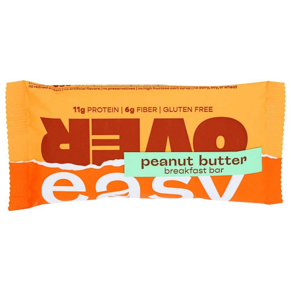 Over Easy Peanut Butter Breakfast Bar, 1.8 Ounce -- 12 per case