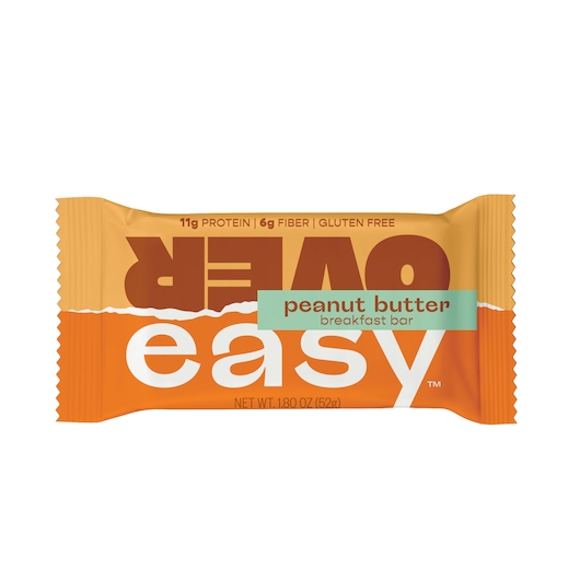 Over Easy Peanut Butter Breakfast Bar, 1.8 Ounce -- 144 per case