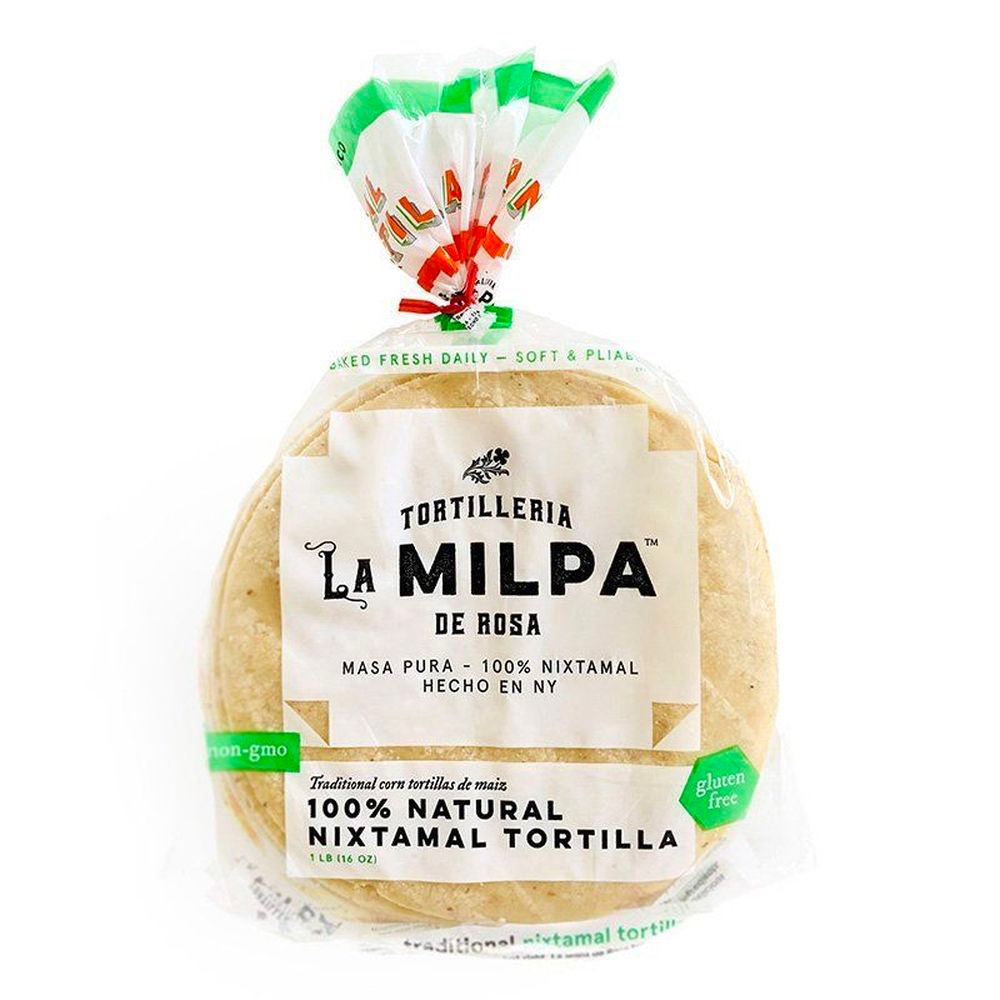 Tortilleria La Milpa De Rosa White Corn Tortilla Chips, 16 Ounce -- 24 per case