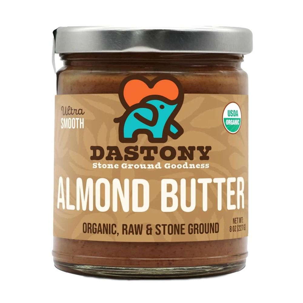 Dastony Organic Almond Butter, 8 Ounce -- 12 per case