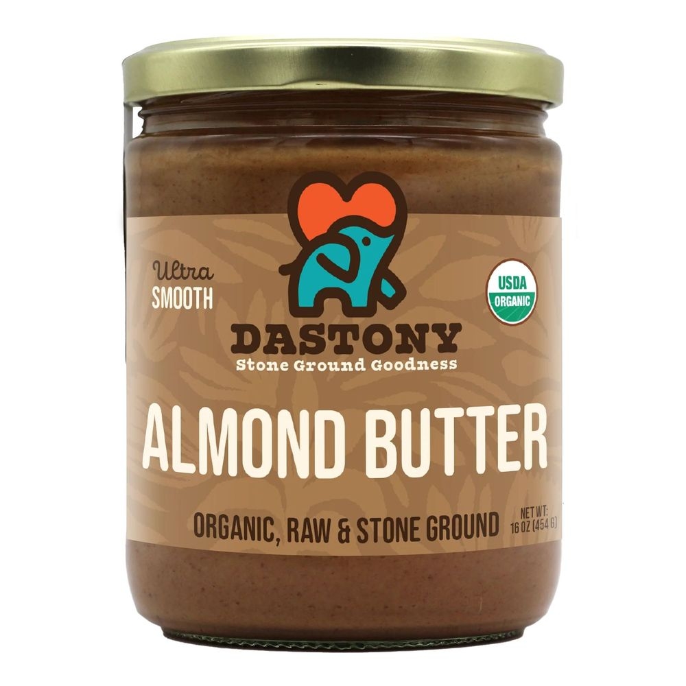 Dastony Organic Almond Butter, 16 Ounce -- 12 per case