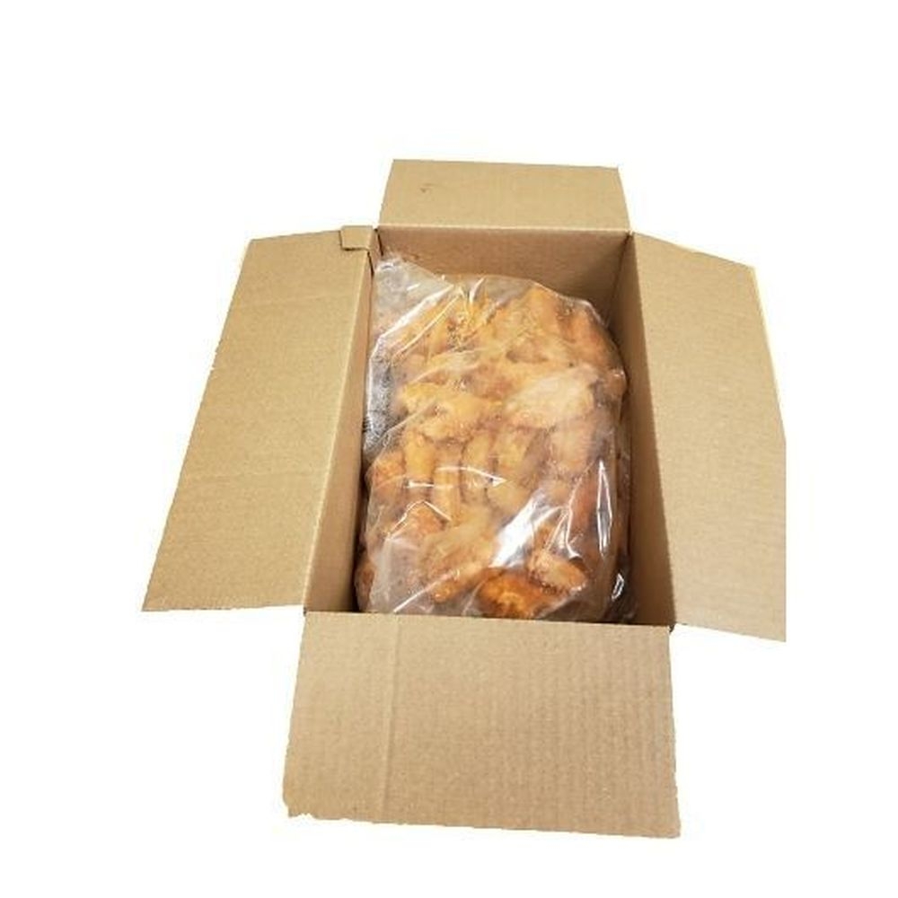 H Walker Foods Fully Cooked Buffalo 2Nd Joint Chicken Wings, 10 Pound