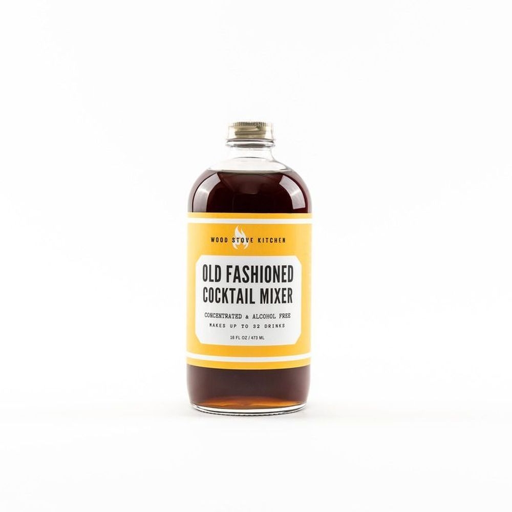 Wood Stove Kitchen Old Fashioned Cocktail Syrup, 16 Fluid Ounce -- 12 per case