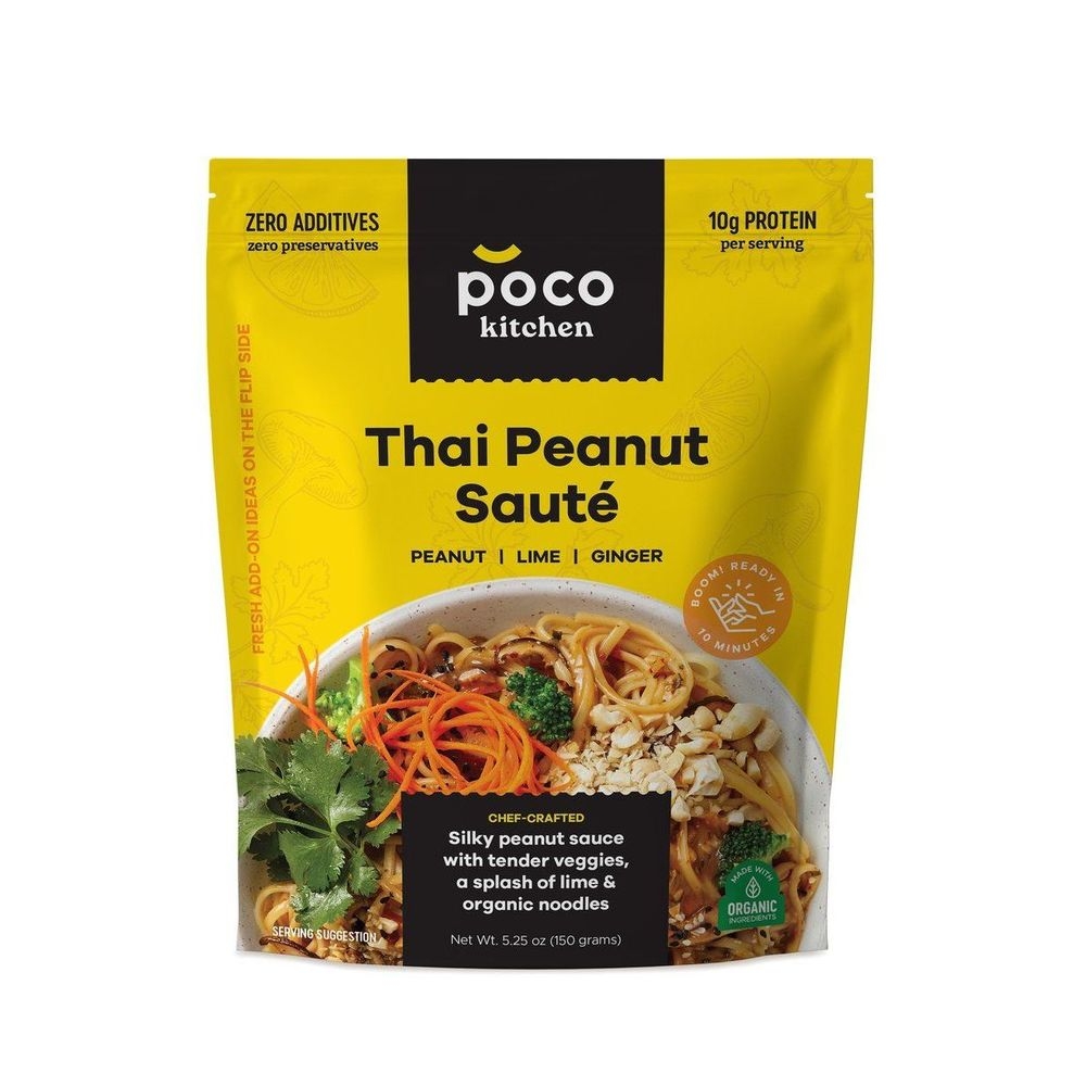 Poco Kitchen Thai Peanut Saute, 5.25 Ounce -- 8 per case