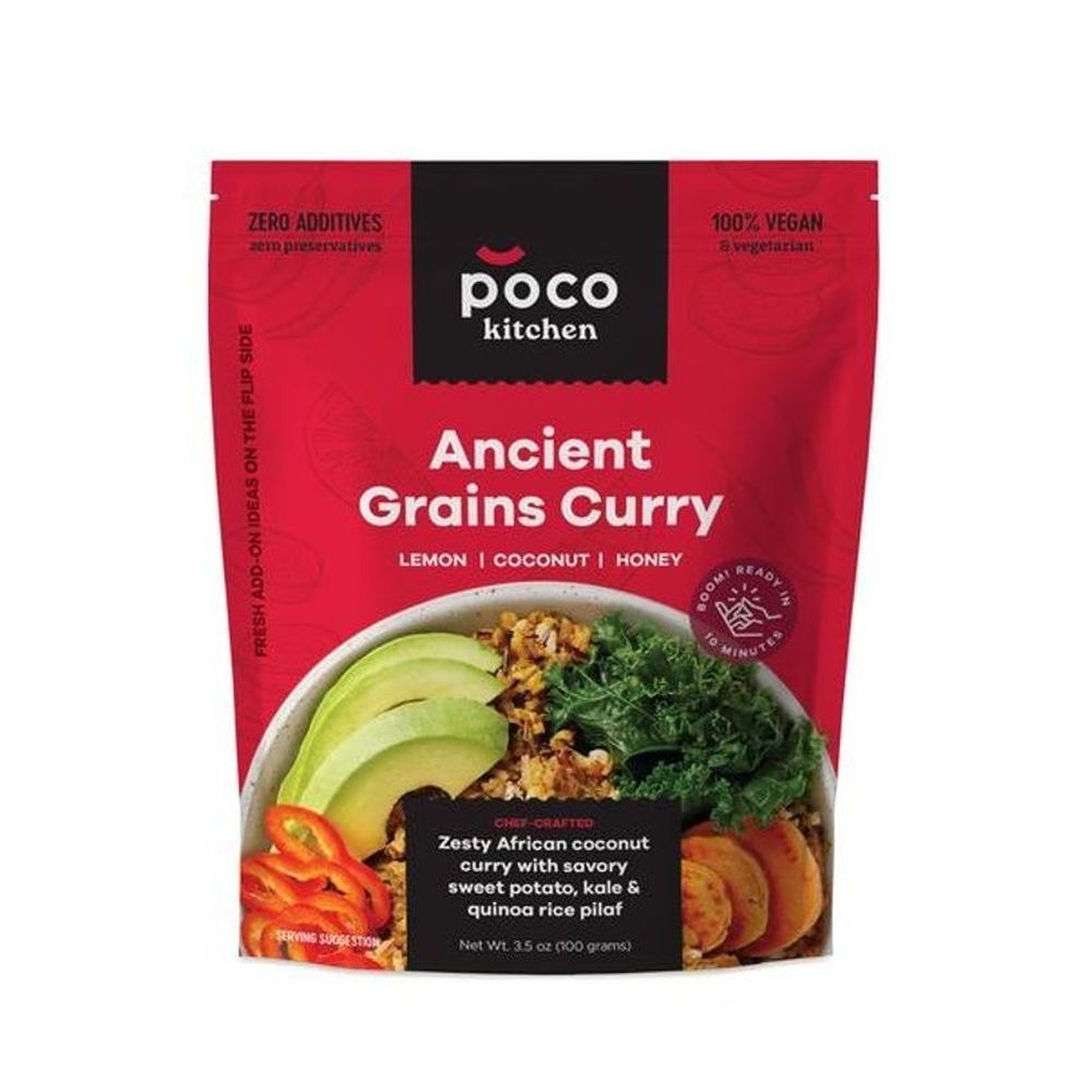 Poco Kitchen Ancient Grains Curry, 3.5 Ounce -- 8 per case