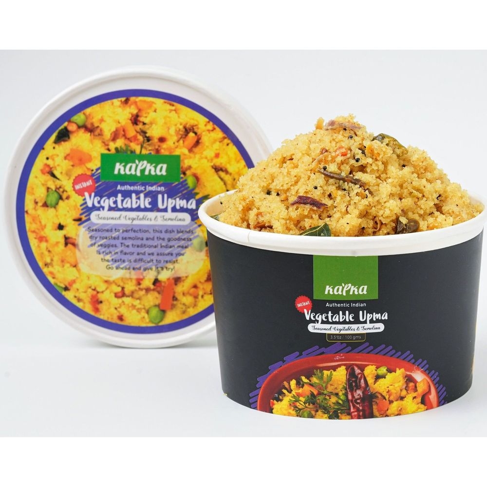 Kapka Vegetable Upma, 3.5 Ounce -- 6 per case