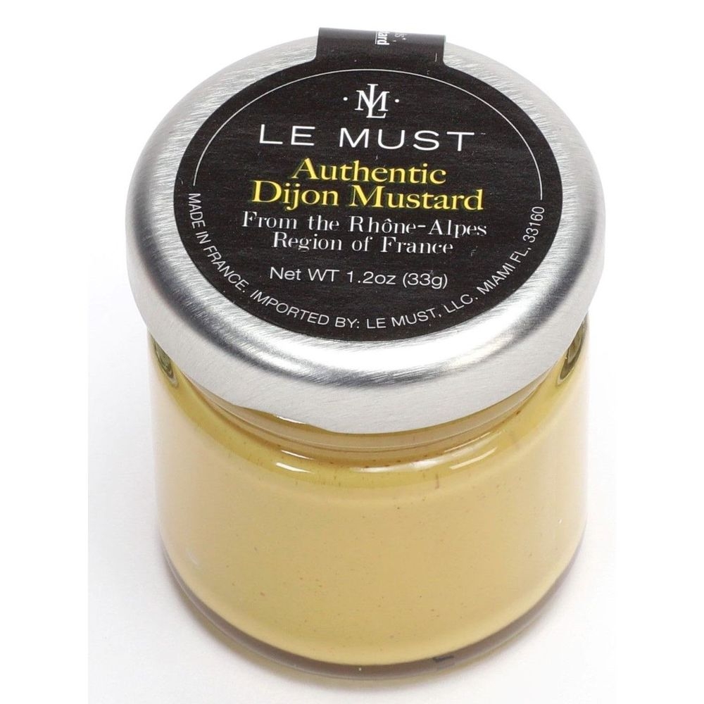 Le Must Single Serve Premium Organic Dijon Mustard, 1.2 Ounce Jar -- 60 per case