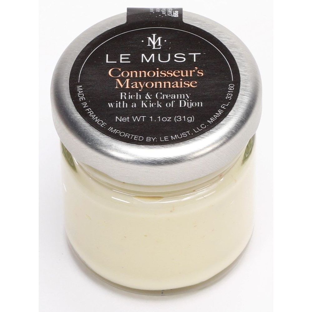 Le Must Single Serve Premium Organic Mayonnaise, 1.1 Ounce Jar -- 60 per case