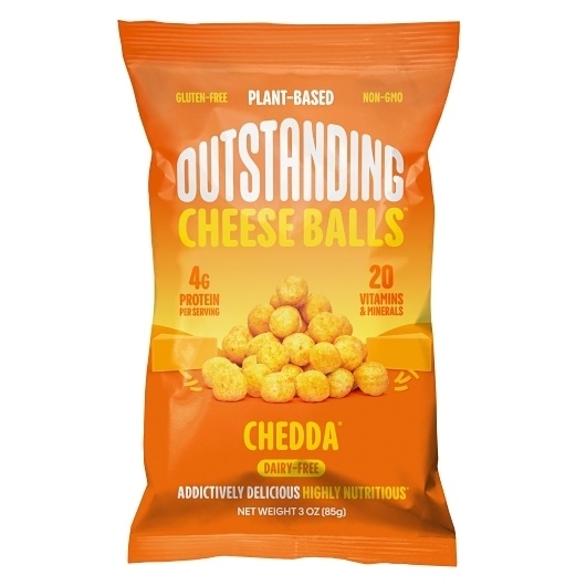 Outstanding Cheddar Cheese Balls, 3 Ounce -- 8 per case