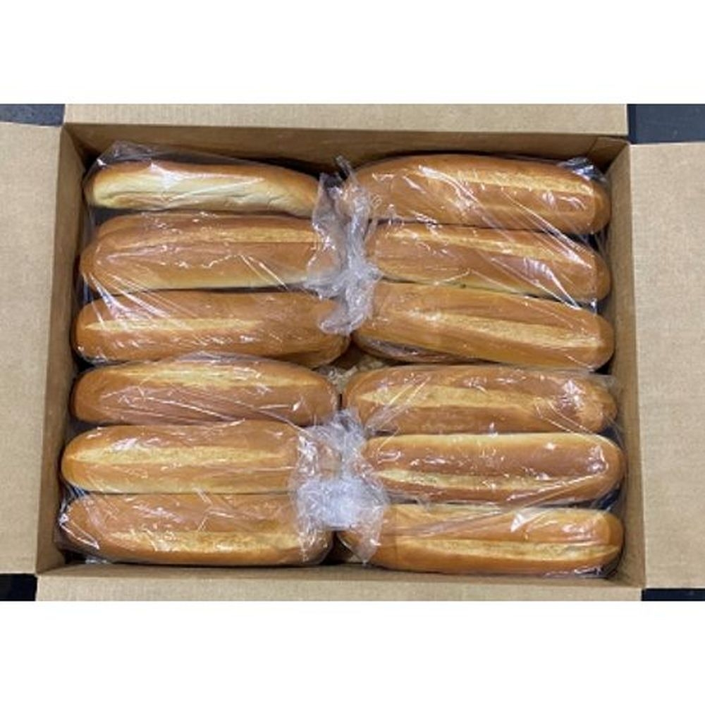 Cusanos Cornmeal Hoagie, 12 inch -- 48 per case