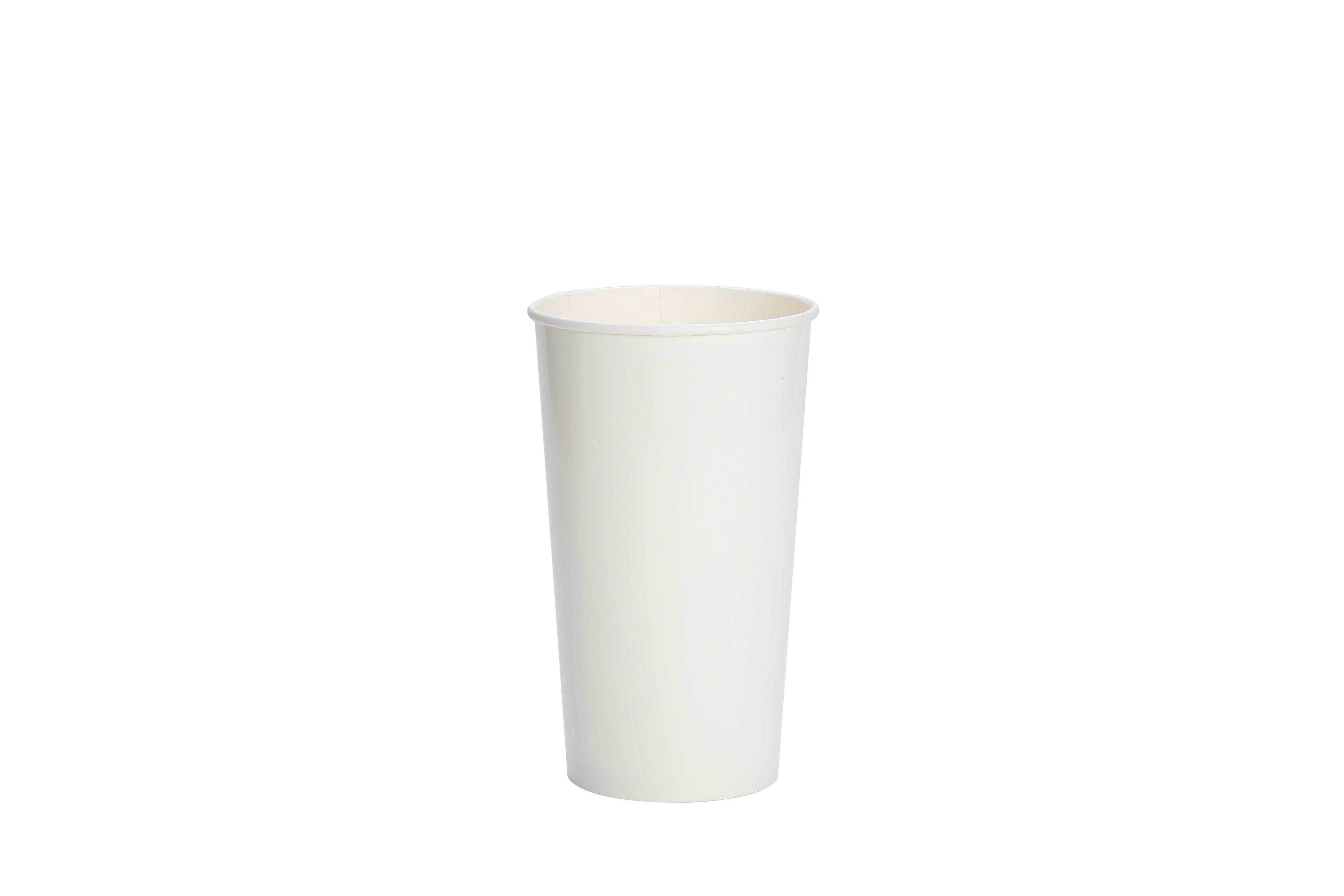 Kraftworth 44 Ounce White Plain Paper Cold Drink Cup, 30 Count -- 600 per case