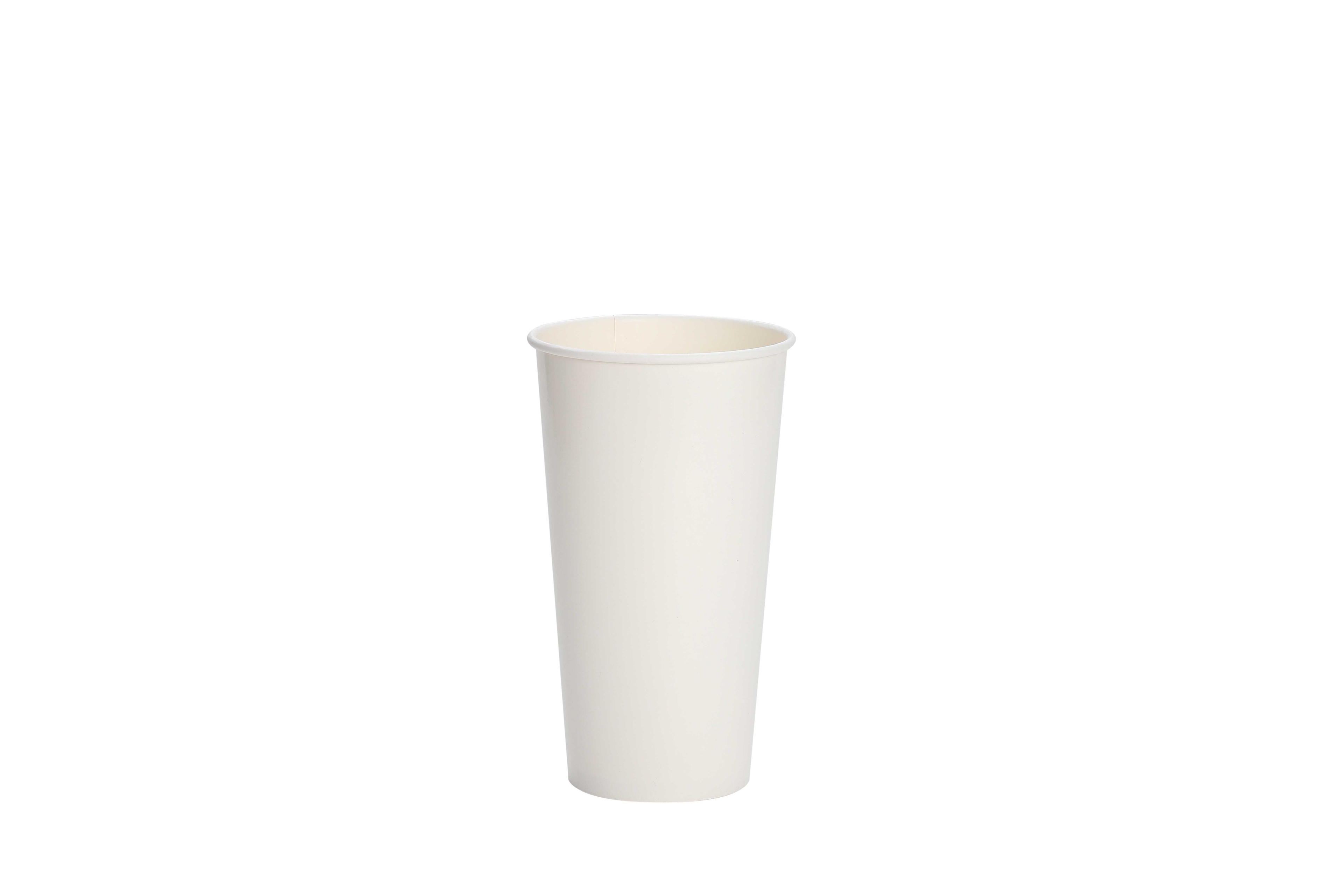 Kraftworth 32 Ounce White Plain Paper Cold Drink Cup, 40 Count -- 600 per case