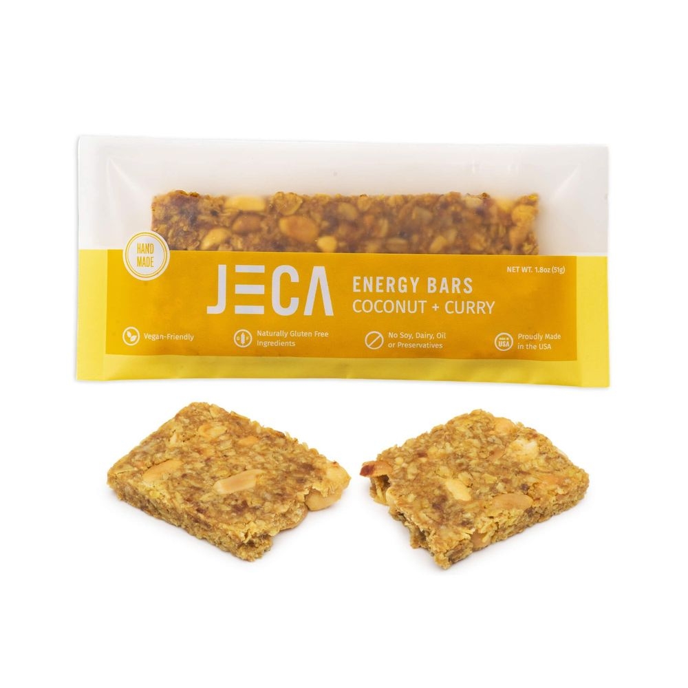 Jeca Coconut Plus Curry Energy Bar, 1.8 Ounce -- 12 per case