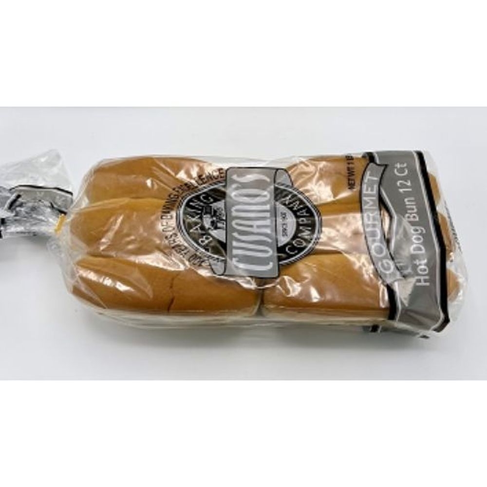 Cusanos Hot Dog Bun, 6 inch -- 144 per case