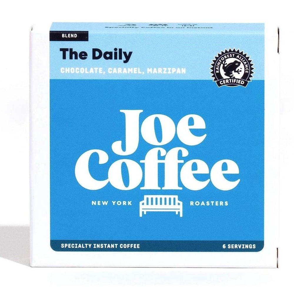 Joe Coffee The Daily 5 Gram Instant Coffee, 6 count -- 10 per case