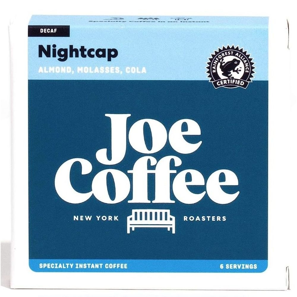 Joe Coffee Nightcap/Decaf 5 Gram Instant Coffee, 6 count -- 10 per case