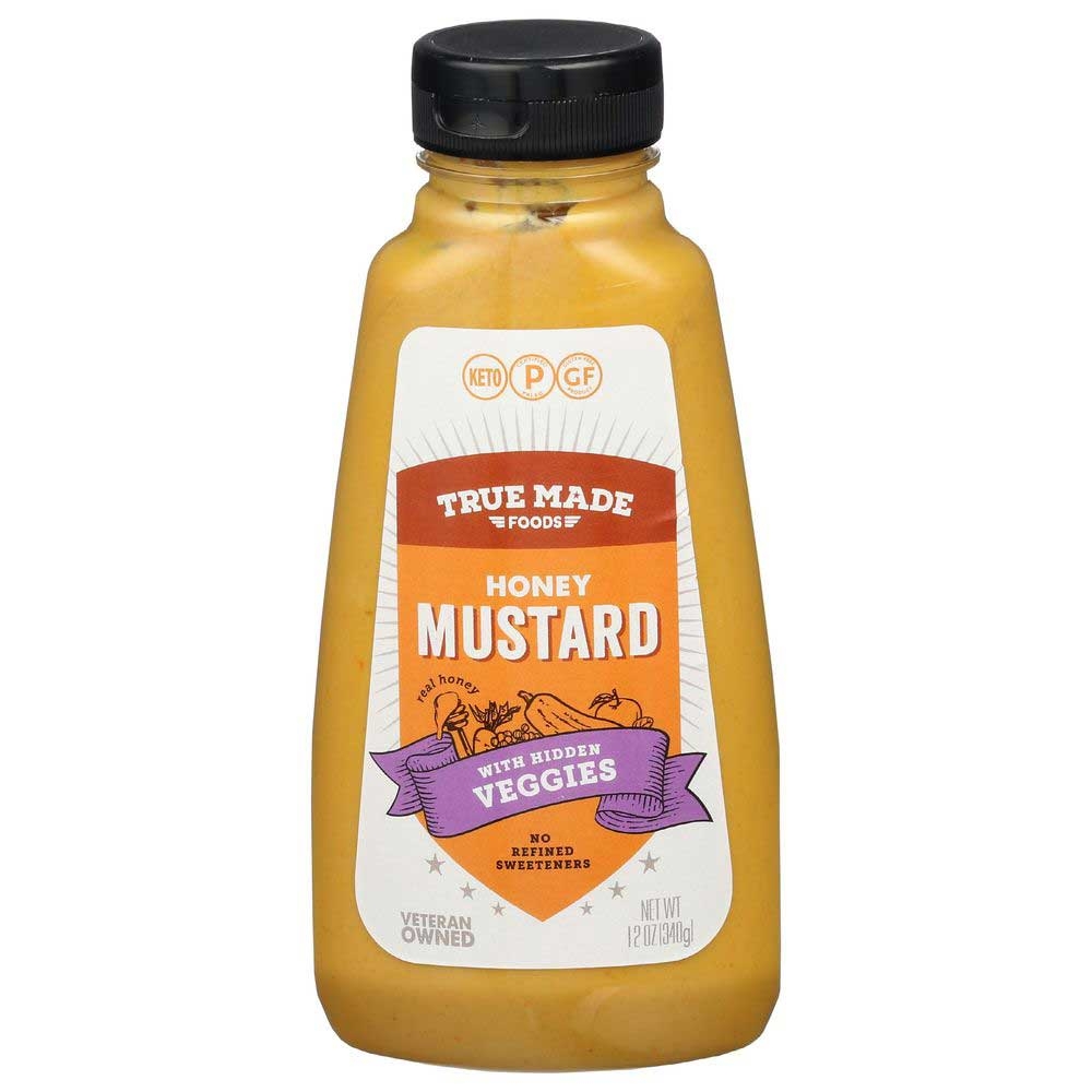 True Made Foods Honey Mustard with Hidden Veggies, 12 Ounce -- 6 per case